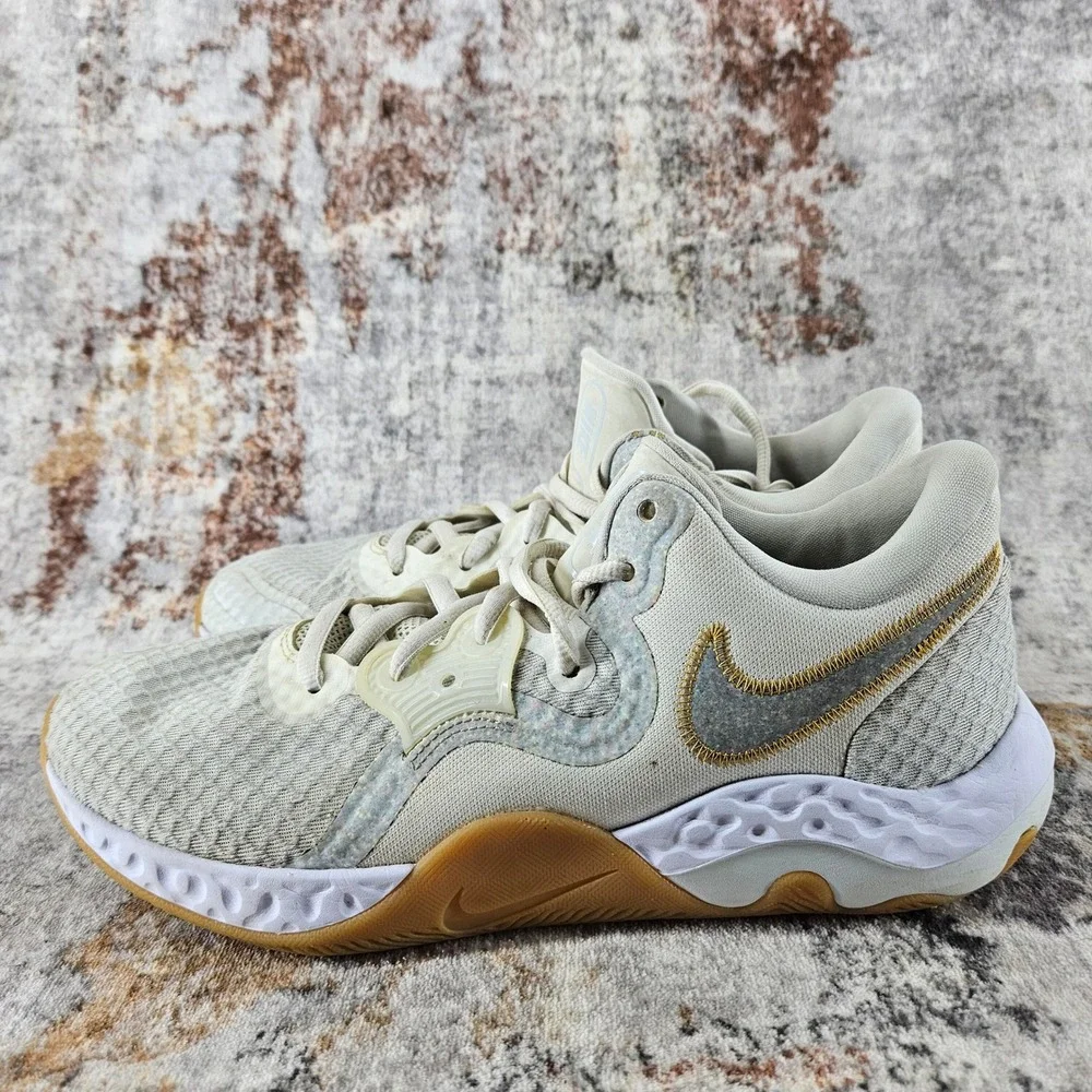 Nike Renew Elevate 2 Basketball Shoes Mens 12 Summit White Gum‎ CW3406-100